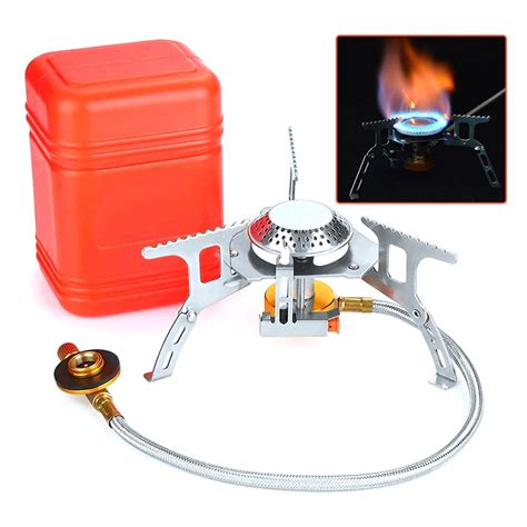 Portable Gas Propane Stoves Camping Stoves Outdoor Hiking Picnic Burner ...