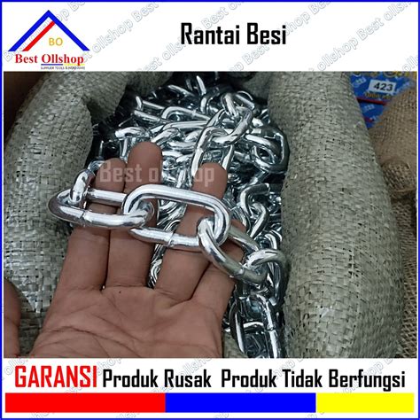 Jual Rantai Kapal 5 16 7 MM Rantai Besi Besar 7 MM Harga Rantai