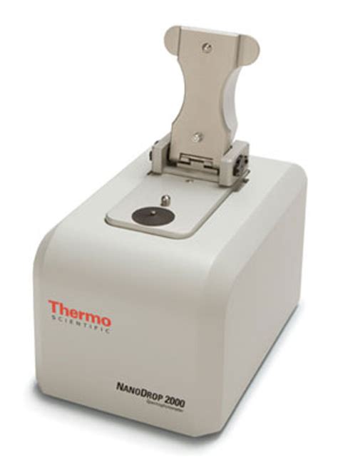 Thermo Scientific NanoDrop 2000C Spectrophotometer With Laptop Computer ...