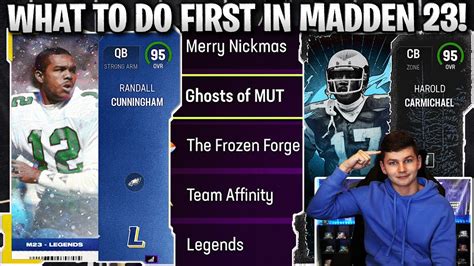 WHAT TO DO FIRST IN MADDEN 23 ULTIMATE TEAM FREE PLAYERS COINS AND