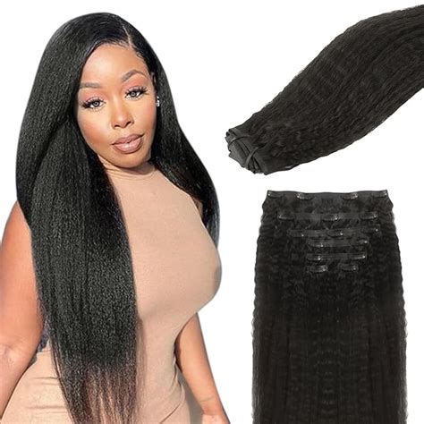 Amazon Lashey Hair Extensions Seamless Clip In Real Human Hair