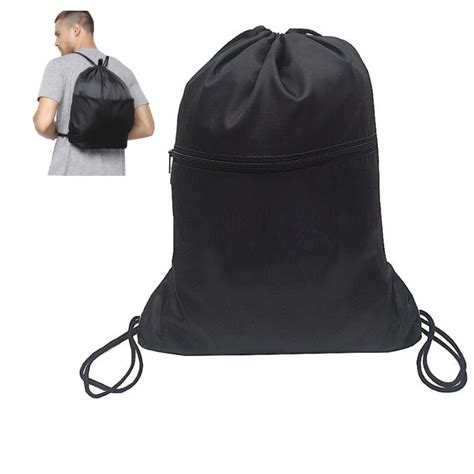 Mochila Sacola De Academia Nylon Bolsa Unissex Esporte Saco Ecobag Para