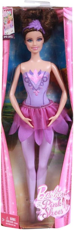 Amazon Barbie In The Pink Shoes Ballerina Doll Purple Dress