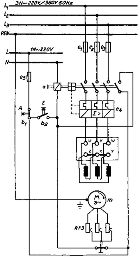 Manual Motor Starter Diagram