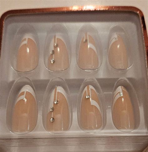 GEL FALSE NAILS STICK ON GEL NAIL GLUE NEW DESIGN FREE UK P P