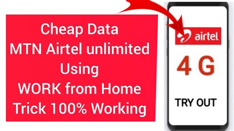 Cheap Data Trick Gb Gb Gb Trick Unlimited Mtn Airtel Using