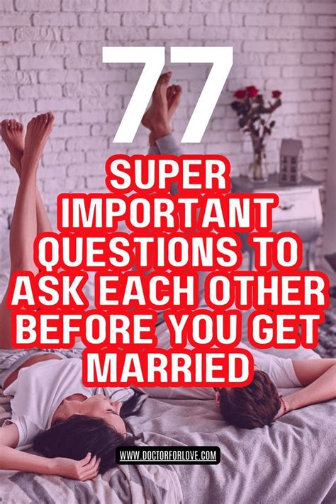 77 Important Questions To Ask Yourself Before Getting Married In 2024 We Get Married Getting