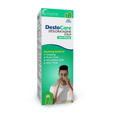 Desloratadine Sirop Fabricant AdvaCare Pharma