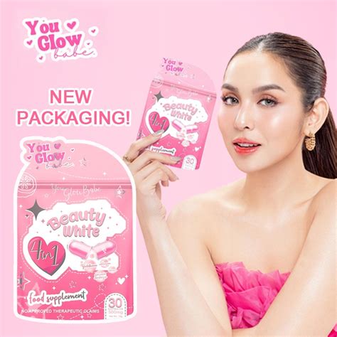 You Glow Babe Beauty White In Glutathione Collagen Glow Slimming Whitening Vitamin C Beauty