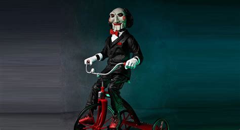 Pre Order Neca Saw 12” Action Figure Wsound Riding Tricycle