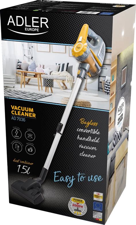 Пылесос Adler AD 7036 купить | ELMIR - цена, отзывы, характеристики