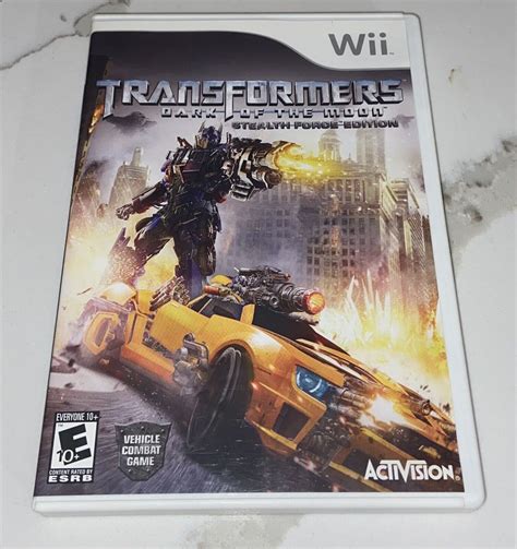 Transformers Dark Of The Moon Stealth Force Edition Nintendo Wii 2011