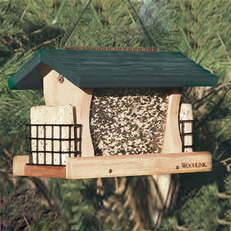 Shop WoodLink Cedar Hopper Bird Feeder at Lowes.com