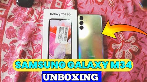 Samsung Galaxy M34 5g Unboxing Samsung M34 Unboxing Youtube