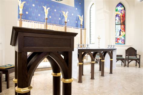 Wooden Lecterns Pulpits And Legilium From Treske