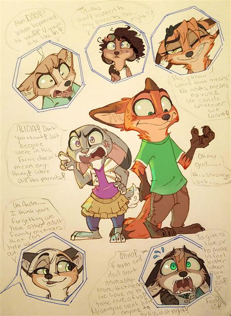 Zootopia Nick And Judy Favourites By Megamanjr On Deviantart