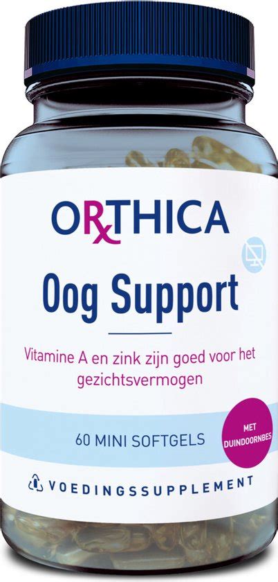 Orthica Oog Support Softgels Bol