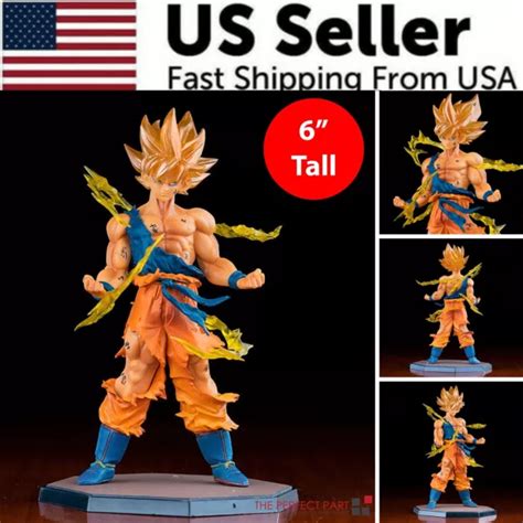 SON GOKU DRAGON Ball Z Súper Saiyan Anime Figura de Acción Colección