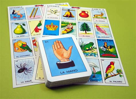 Genuine Mexican Loteria Bingo Game With Flash Cards 5 00 Via Etsy