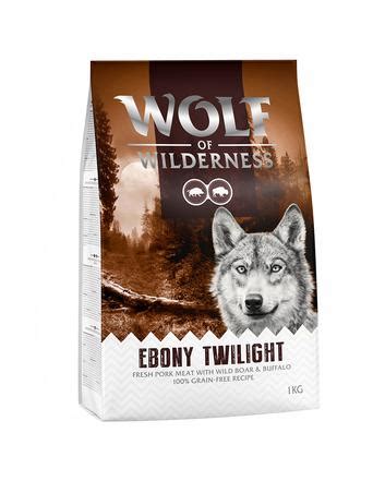 Wolf of Wilderness Ebony Twilight Wildschwein Büffel Getreidefrei