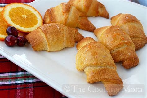 Cranberry Orange Croissants - The Cooking Mom