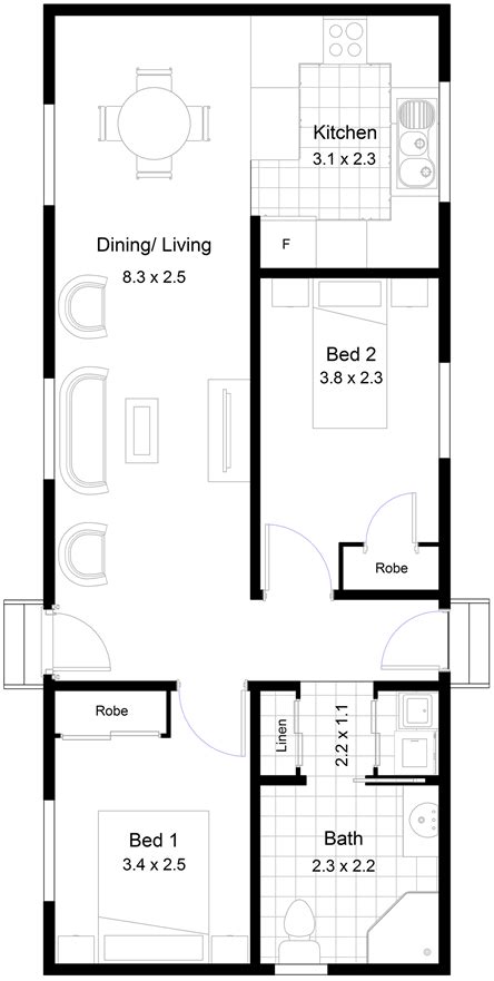 Devon Floor Plan - Clarence Lifestyle Village - Welcome to you new way of living