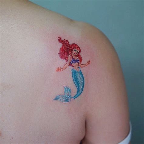 Tiny Disney Princess Tattoos For Fans Of Fairy Tales And Happily