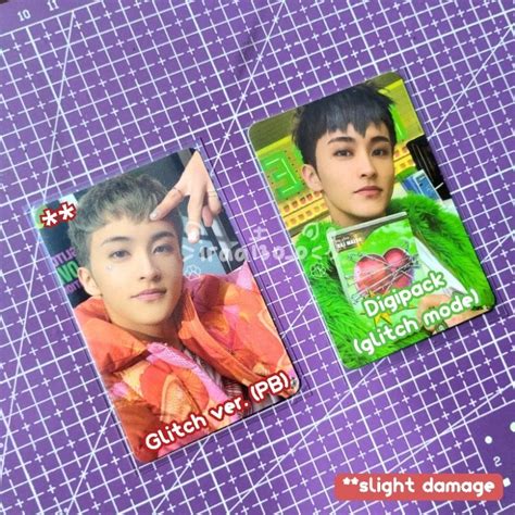 Jual Ready Photocard Official Mark Glitch Mode Glitch Ver Digipack Ver