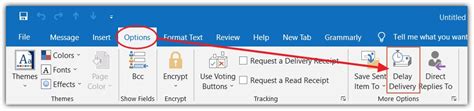 How To Send Emails At A Certain Time Outlook Outlook School