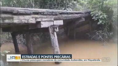 JA 1ª Edição Regional Moradores reclamam de estradas e pontes