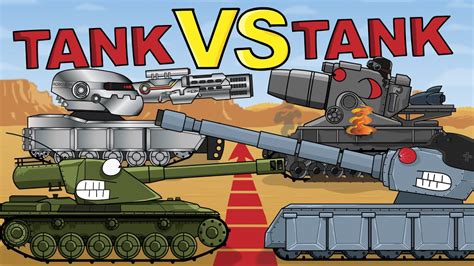 Two In One Cartoons About Tanks Youtube