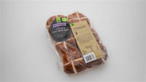 Woolworths Indulgent Brioche Fruit Hot Cross Buns Review Hot Cross Bun CHOICE