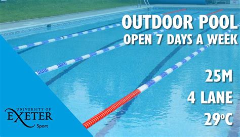 University of Exeter Outdoor Pool - Sport/Leisure Centre in Exeter - Visit Exeter