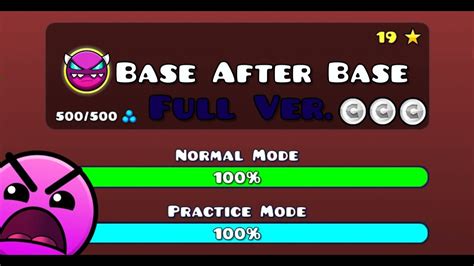 Geometry Dash Base After Base Full Byndgd Youtube