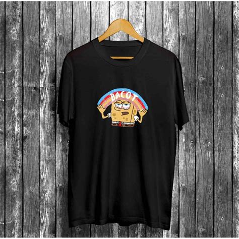 Jual Baju Kaos Berkualitas Spongebob Bacot Kaos Pejuang Rupiah