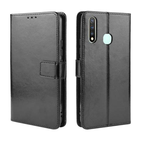 Flip Case Vivo Y19 Pu Leather Wallet Back Cover Phone Case Vivo Y19 Y