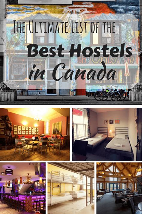 List Of The Best Hostels In Canada Hostel Canada Best