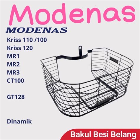 Modenas Basket Steel Bakul Raga Besi Belang Kriss Fl Mr