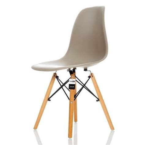 Kit 4 Cadeiras Charles Eames Eiffel Dsw Nude MadeiraMadeira