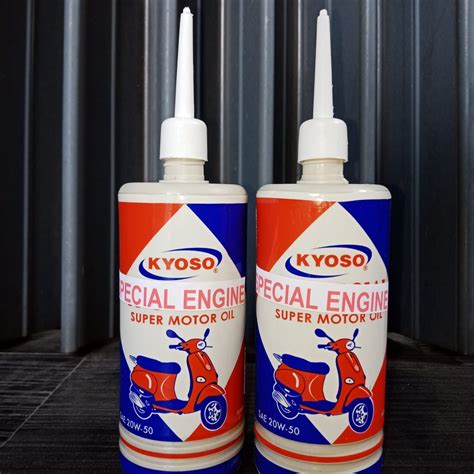 Jual Oli Mesin Vespa KYOSO 500ml SAE 20W 50 Shopee Indonesia