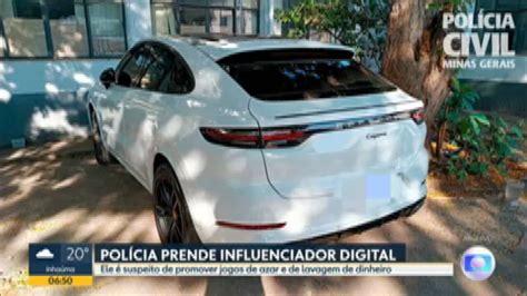 Influenciador quase 3 milhões de seguidores é preso durante