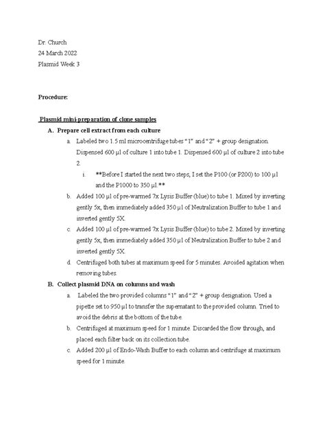 Paper Plasmid Lab Answers 5
