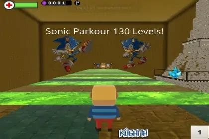 Juega Ahora Gratis Sonic Parkour En Kogama