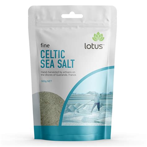 Lotus Fine Celtic Sea Salt 500g | Healthylife