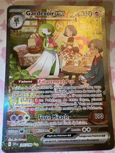 Carte Pok Mon Gardevoir Ex Carlate Et Violet Alternative Fr