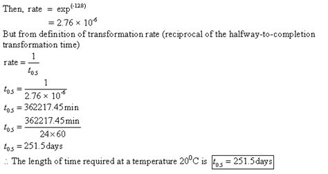 Solved Determine The Rate Of Recrystallization For Pure Copper At