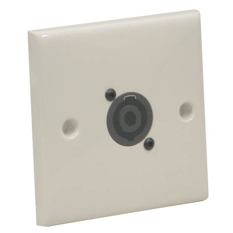 Disc Eagle Av Wall Plate With X Speakon Speaker Connector At Gear Music