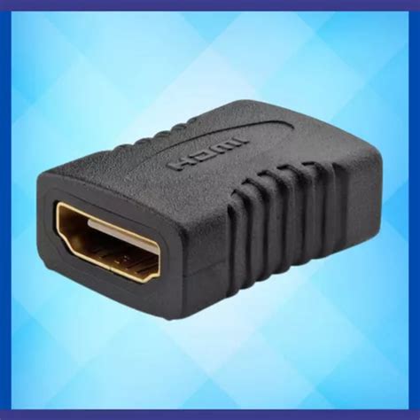 comprar Ficha Adaptador Unión Cupla Hdmi Hembra Exten Nf Seguridad