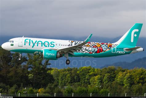 Hz Ns Airbus A N Flynas David Schilcher Jetphotos