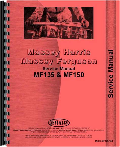 Massey Ferguson 135 Tractor Service Manual